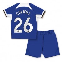 Chelsea Levi Colwill #26 Hemmatröja Barn 2023-24 Kortärmad (+ Korta byxor)